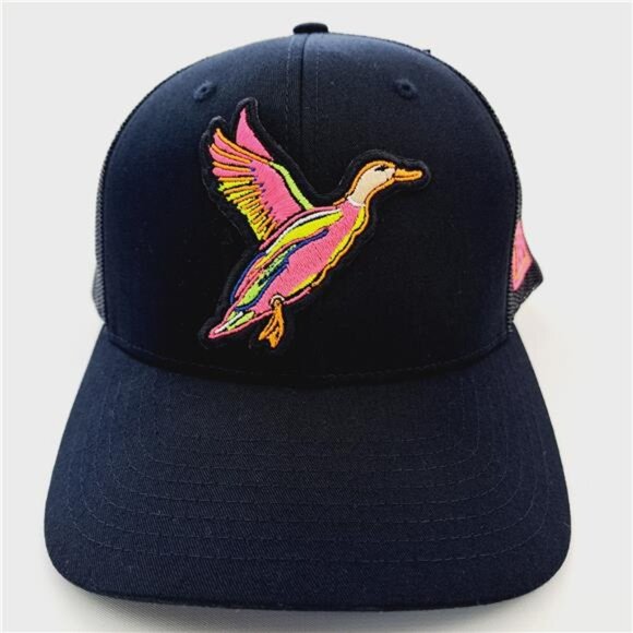 Accessories - Outdoors Black Pond Duck Hunting Water Foul Richardson 112 Mesh Trucker Cap Hat